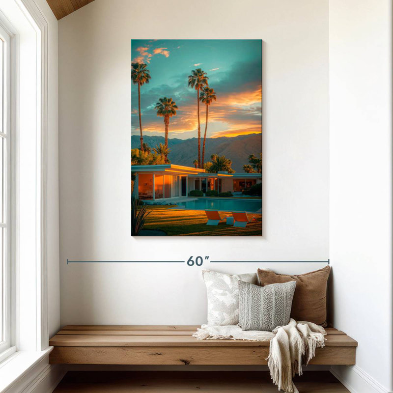 Lilie Palm Springs Golden Sunset, H 45 po x l 30 po