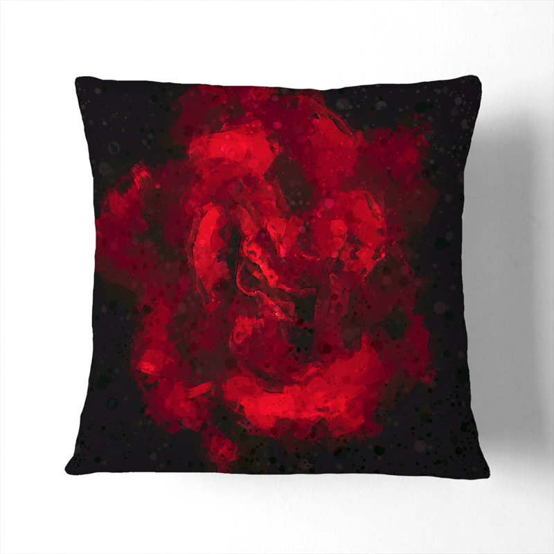 Abstract Square Cushion, Stone, 40cm H x 40cm W x 15cm D
