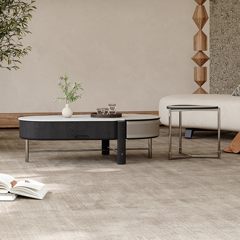 Ensemble de tables basses de style minimaliste