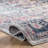 Misi Vintage Medallion Power Loom Blue Rug-314895467