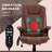 High Back Vibration Massage Office Chair With 6 Vibration Points-437576099-437576095