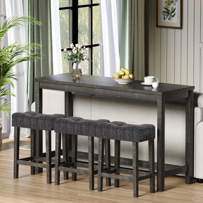 Mellisha 3-Person Counter Height Dining Set