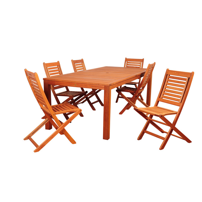 Ensemble repas 7 pièces Bubacarr International Home