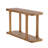 Seder with sturdy base and bottom shelf