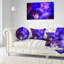 Coussin lombaire abstrait
