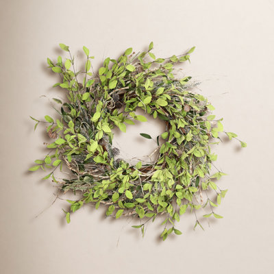 26" Frosted Mixed Thanksgiving Wreath
