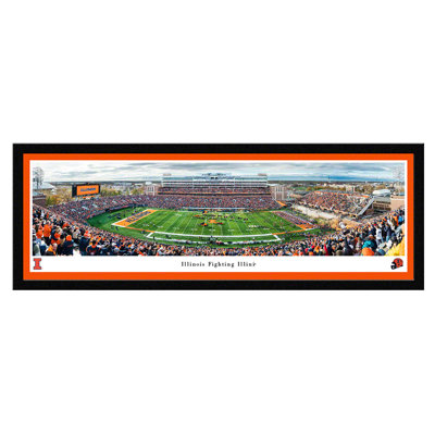 " Illinois Fighting Illini " by James Blakeway Print