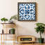 Cobalt tiles VI-reproduction d’art sur toile encadrée-1836680934-1836680931