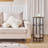 Round End Table with Charging Station-1125102351