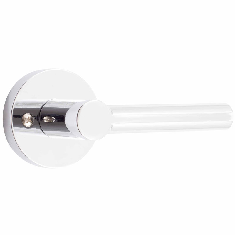 Leviers de porte avec Zurich, Chrome poli