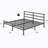 Hae Metal Slat Bed-559408331