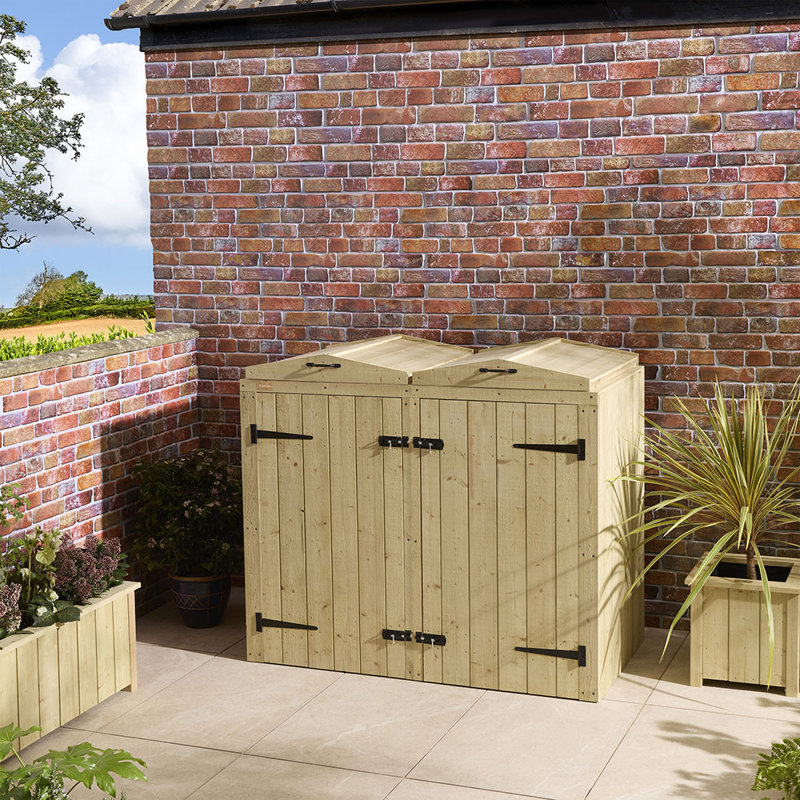 Wooden Single Bin Store