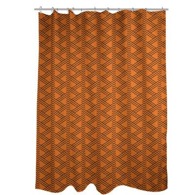 Chevron Shower Curtain