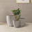 Kante 3 Piece 18", 14", and 10"W Round Planters, Outdoor Indoor Modern Planter Pots, Lightweight, Weather Resistant, Seamless with Drainage Hole Set-70271084