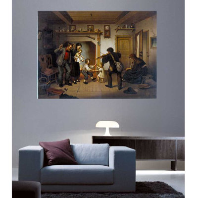 Buell Entertainment Non-Wall Damaging Wall Decal