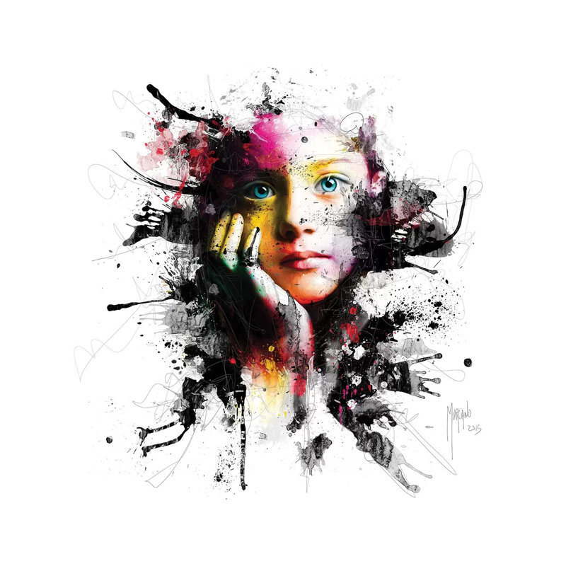 No War For Our Children by Patrice Murciano - Wrapped Canvas Gallery-Wrapped Canvas Giclée, 30.48 cm H x 30.48 cm W