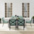 Halles 6 - Person Patio Dining Set with Rectangular Table , Cushions Included-1349393931