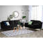 Glass Top Trestle Nesting Tables