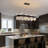 Kacy 16-Light Dimmable Modern Matte Black Rectangle Chandelier with Crystal Accents for Kitchen Island Dining Room-1516143926-1519909784