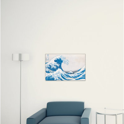 The Great Wave Of Kanagawa by Hokusai - Single Picture Frame Painting on MDF
