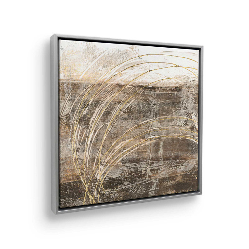 "Cercles de lumière II", H 24,75 po x l 24,75 po, Chrome poli
