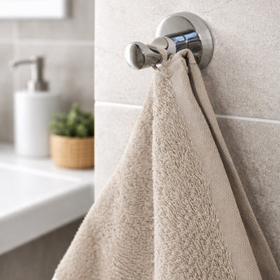 Wall Mount Bath Towel Single Robe Hook Polished Stainless Steal