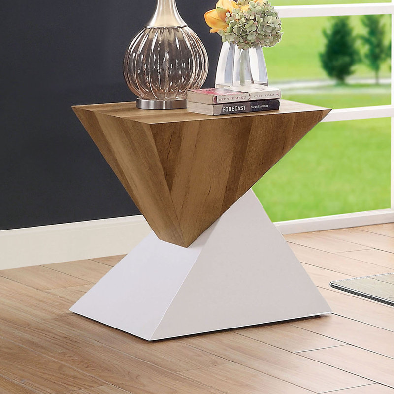 Pankow Glass Top Living Room Table Set