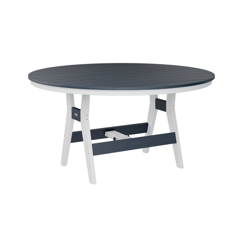 Table ronde à hauteur de comptoir 60 po Berlin Gardens Harbor, Marine, H 35,5 po x l 60 po x P 60 po
