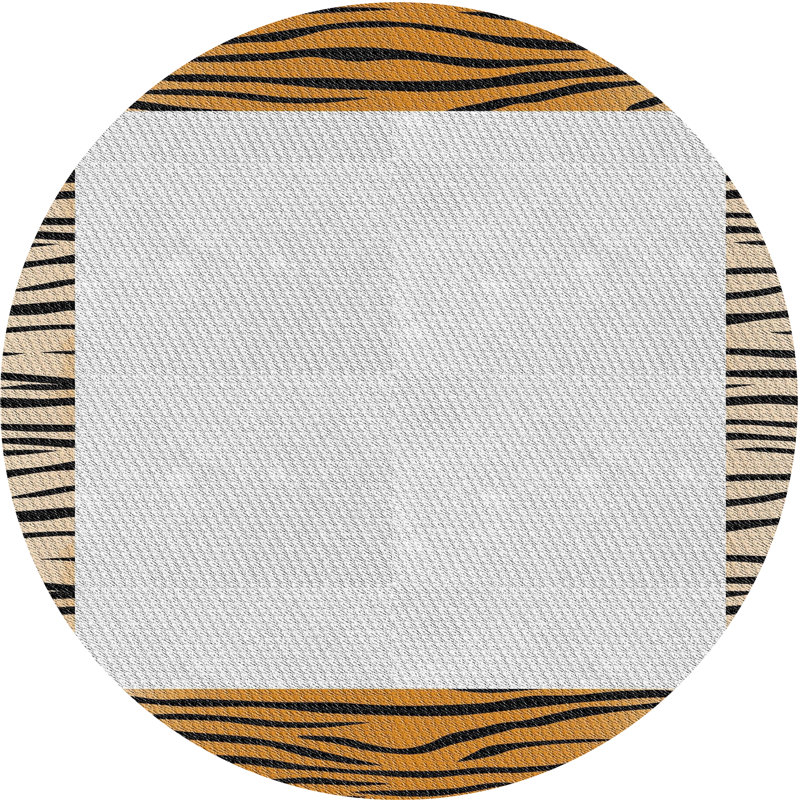 Tapis brun, Rond 8 pi