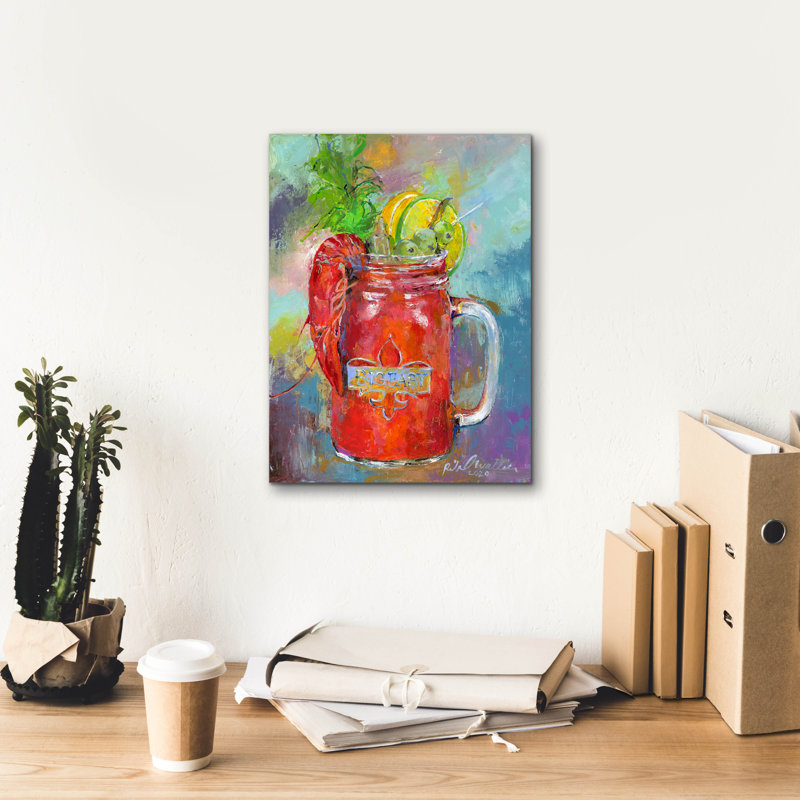 «Big Easy» par Richard Wallich, H 16 po x l 12 po x P 0,75 po