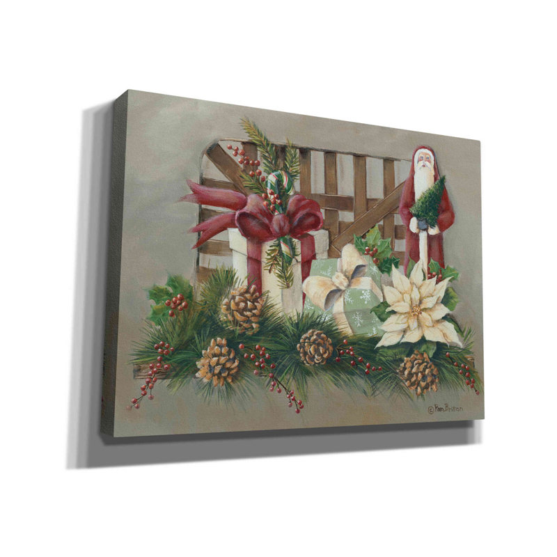 «A Joyful Assortment» par Pam Britton, art mural sur toile, H 12 po x l 16 po x P 0,75 po
