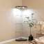 Armoire de coin lumineuse