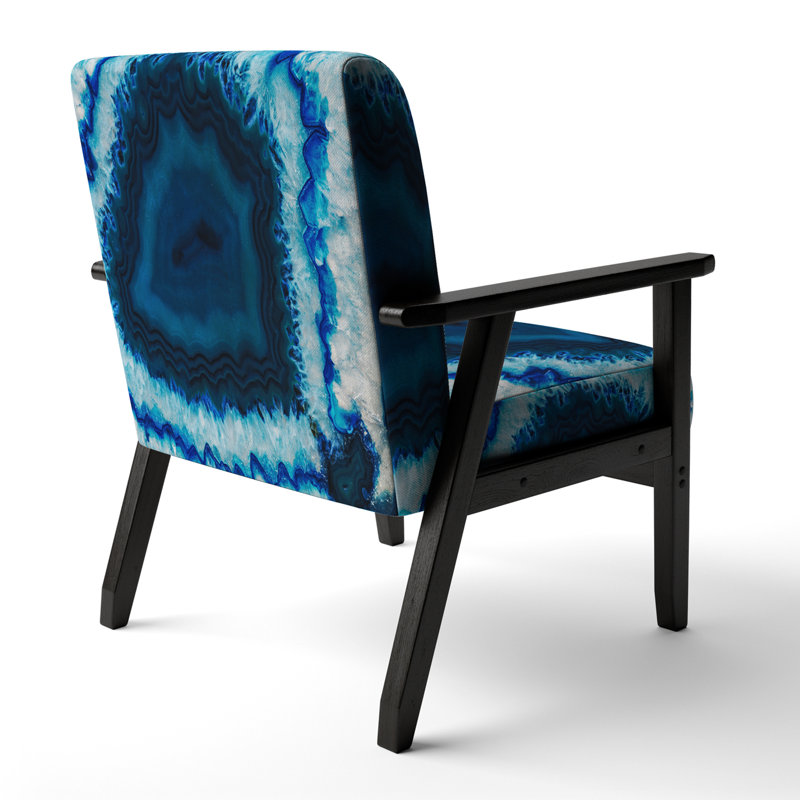 Fauteuil rembourré Mid-Century