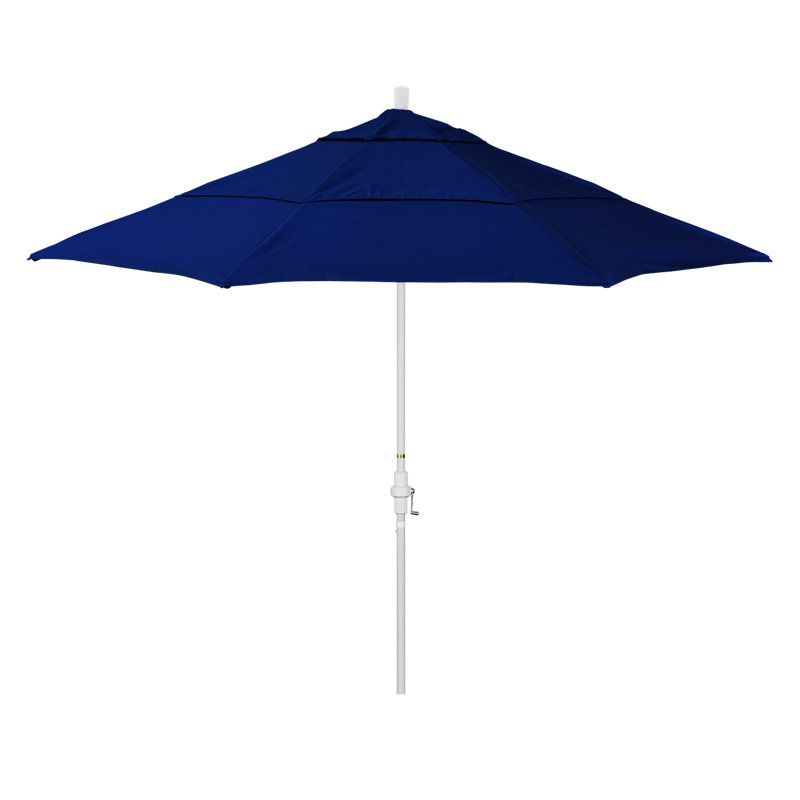 Broadmeade 132'' Market Sunbrella® Umbrella, Canvas Trueblue Sunbrella® Canvas