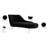 Margo Velvet Left-Arm Chaise Lounge-2102529171