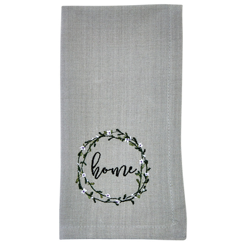 Ensemble de 4 serviettes de table August Grove® Bouquet de grâce August Grove®