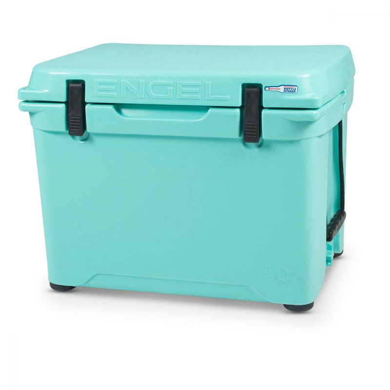 Refroidisseur de coffre à glace moulé à haute performance roto 48 qt, Vert écume de mer