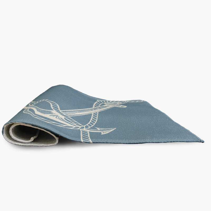 Ylve Chenille Indoor Rug, Round 5'