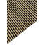 Tapis noir et blanc 5 x 8 Pinkerton