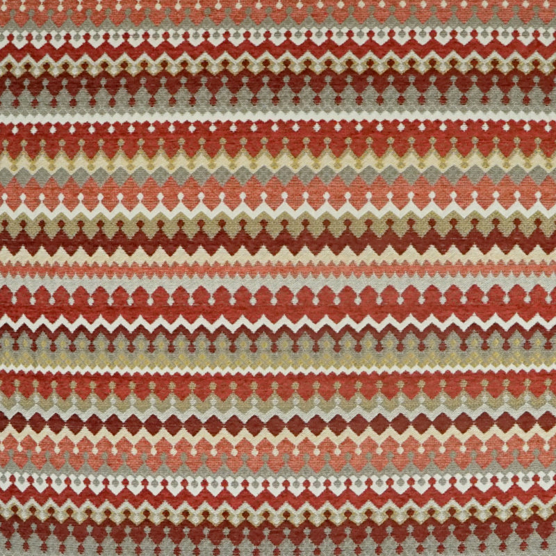 Denmark Pillow Cover & Insert, Sienna, Square 20"