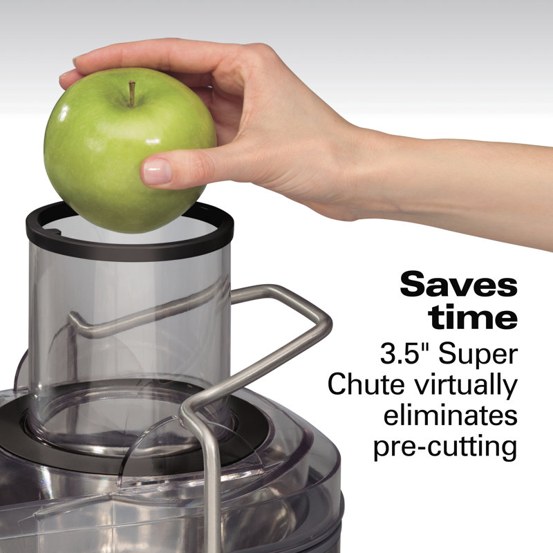 Black Stainless Steel Electric Centrifugal Juicer with Variable Speed