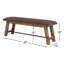Banc en similicuir Antxon