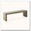 Banc en bois d'acacia