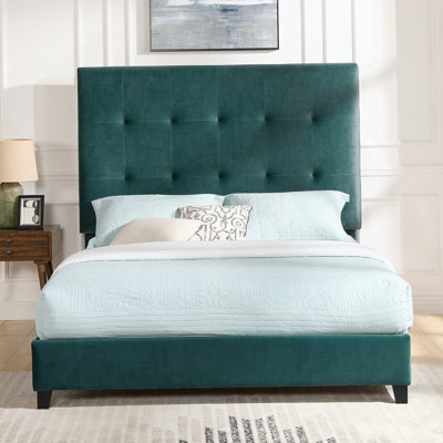 Tufted Upholstered Platform Bed