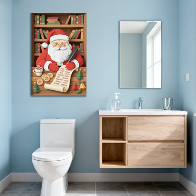 Décoration de Noël de Noël liste d'écriture père Noël