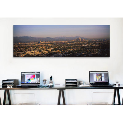 " Buildings In A City, Hollywood, San Gabriel Mountains, City Of Los Angeles, Los Angeles County, California, USA #2 " by Panoramic Images