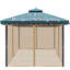Moustiquaire de remplacement pour abri de jardin-72244207