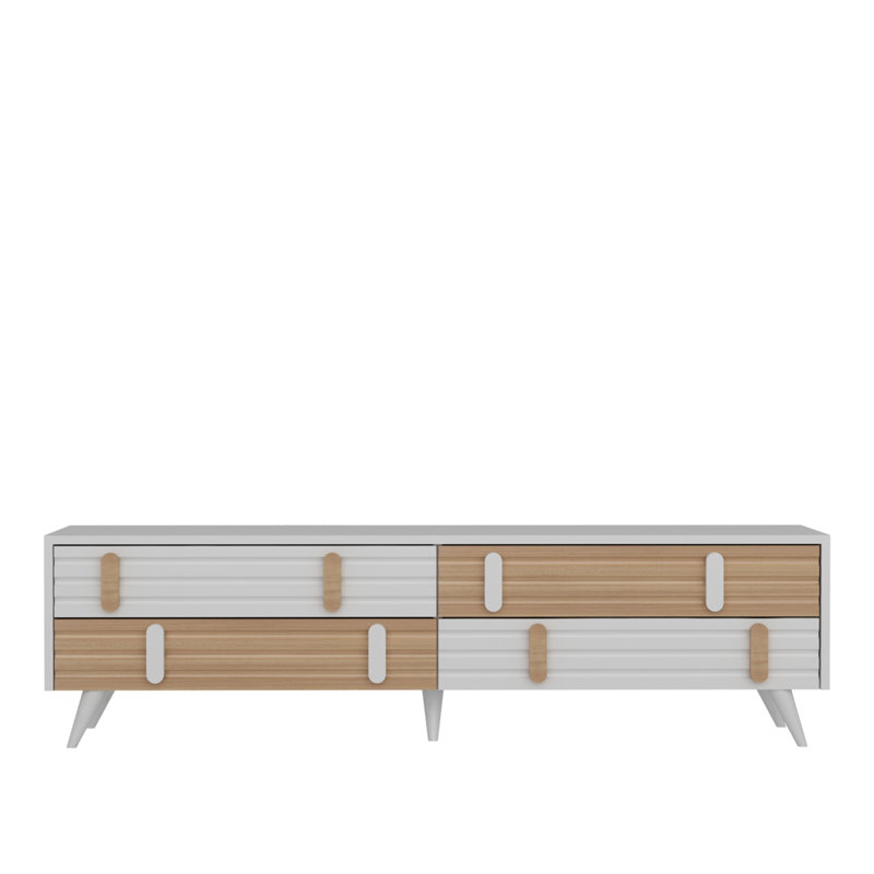 Rossmoor TV Stand for TVs up to 55", Teak