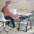 47.25'' x 23.5'' Sewing Table with Sewing Machine Platform
