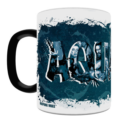 Aquaman Heat Sensitive Name and Hidden Characters Morphing Mugs Heat-Changing Drinkware - 11oz